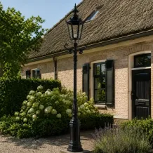 Klassieke en elegante tuinlantaarn Amsterdam van 320 cm