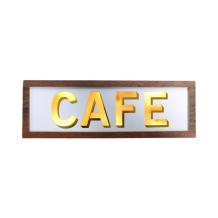 LED teken neon, voor in een restaurant, "cafe", gevelreclame