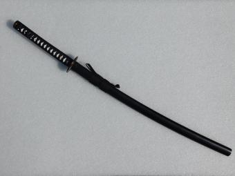 Katana avec fourreau – noir – 106 cm – décoration murale