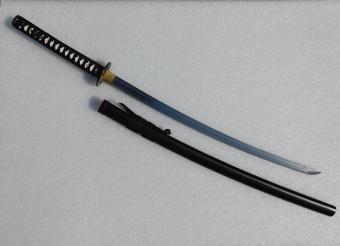 Katana met schede – zwart – 106 cm – muurdecoratie