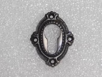 Rosace de verrouillage PC – laiton patiné foncé – classique