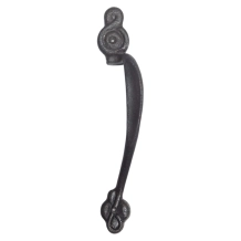 Art Nouveau greep rechts – gietijzer – 28,5 cm – elegant
