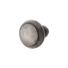 Vaste deurknop Firenze – verzinkt gietijzer – 4,6 cm