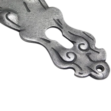 Plaque de porte longue « Perez » – PC92 – fonte galvanisée