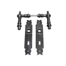 Set deurbeslag - BB 72 - gietijzer - Victoria en Baron beslag