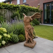 Nikè beeld oxide – 97 cm – stenen Griekse godin