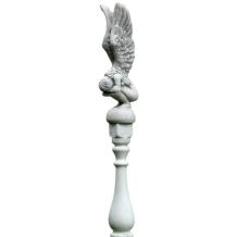 Knielende engel op sokkel – 167 cm – steen – klassiek