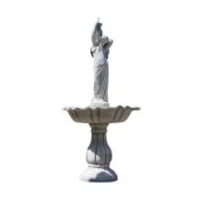 Fontein vrouw - 170 x 80 cm -  klassiek - steen - tuindecoratie