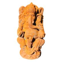 Ganesha - stenen beeld - 68 cm - oxide - hindoeïsme