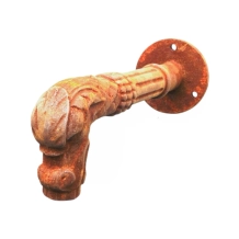 Gietijzeren gargoyle waterspuwer – 50 cm – historisch model