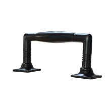 Deurgreep zwart nikkel - hoogwaardig - 13,5 cm breed