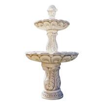 Grote fontein van steen - staande tuinfontein in klassieke stijl 