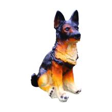 Herdershond - polystone beeld - hond - 60 cm - in kleur