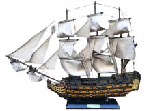 Wereld bekend oorlogschip, HMS VICTORY, handgemaakt