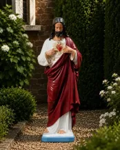 Heilig Hart beeld van Jezus – 95 cm hoog – Polystone (kunststof)