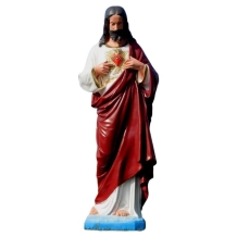 Heilig Hart beeld van Jezus – 95 cm hoog – Polystone (kunststof)