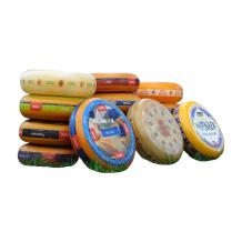 Decoratieve kaaswielen – 2 stuks – kunststof – 35 cm