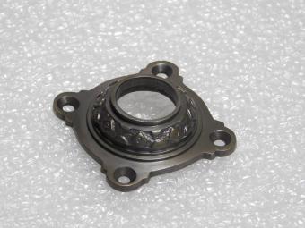 Rosace de poignée de porte – laiton patiné foncé – classique