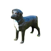 Labrador-retriever - hond - polystone - 71 cm - zwart