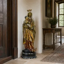 Maria met Jezus – 130 cm – polystone – religieus beeld