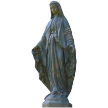 Maria - stenen beeld - 110 cm - oxide - gedetailleerd