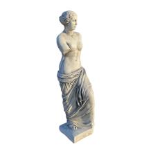 Venus van Milo - stenen beeld - 70 cm - klassiek wit