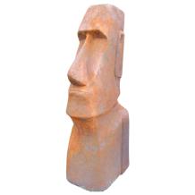 Moai - stenen beeld - 78 cm - oxide afwerking - massief