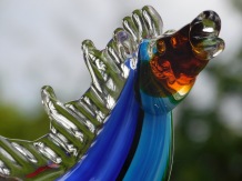 Glasgeblazen paard – Murano stijl – handgemaakt kunstbeeld
