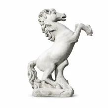 Paard - stenen dierenbeeld - 100 cm - tuindecoratie