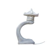 Rankei Japanse tuinlantaarn – 65 cm – stenen decoratie