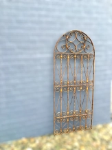 Schmiedeeisernes Tor – 180 cm – handgefertigt – ohne Schloss