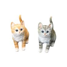 Set van kittens - polystone - 18 cm - gedetailleerd