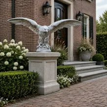 Beeld adelaar XXL - 175 cm - steen