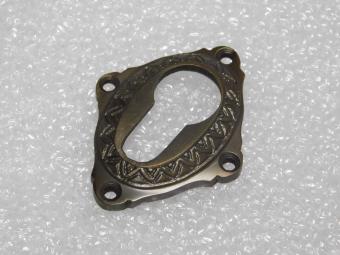 Rosace de verrouillage PC – laiton patiné – classique