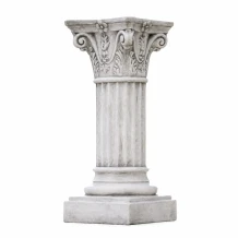 Klassieke sokkel – steen – 80 cm – zuil met kapiteel