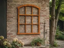 Fenêtre d'écurie basculante - 71 x 57,5 ​​cm - fenêtre en fonte