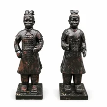Set krijgers - tuinbeelden - steen - Terracotta leger