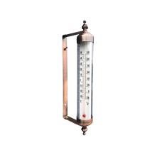 Thermometer - messing/metaal frame - klassieke decoratie