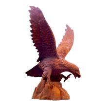 Adelaar XL – 113 cm – massief gietijzeren tuinbeeld