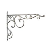 Metalen wandhaak - gekruld - hanging basket - robuust