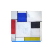 Schilderij van Glas - PM - 80 x 80 cm