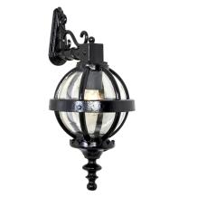 Wandleuchte rund – Gusseisen – „Globe“ – viktorianischer Stil