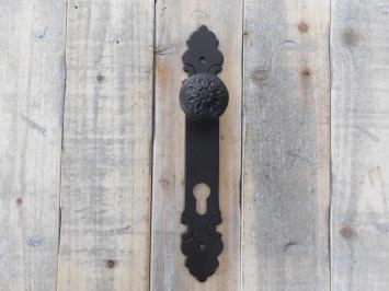 Quincaillerie de porte en fer, antique, set, PZ92, porte de maison