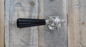 Ensemble de porte pour portes antiques, boutons de porte en céramique polie au nickel, design rétro, antique