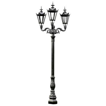 Buitenlantaarn 3-Lichts - Oude Waalwijk - 235 cm hoog