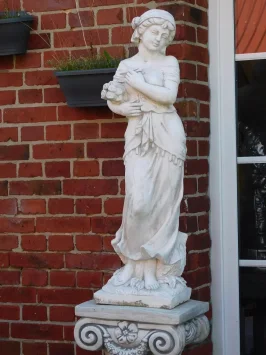 Statues des Quatre Saisons sur piédestal – ensemble de 4 – 170 cm