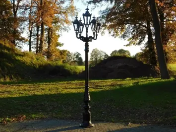 Lampadaire XL à 5 lumières en aluminium noir – ambiance