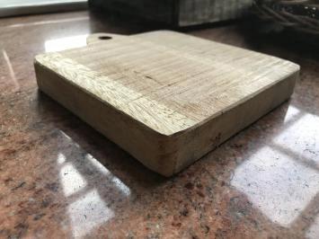 Porte-étagère avec 6 petites étagères / plateaux en bois