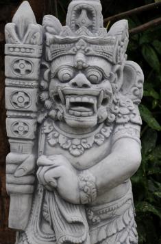 Tempelwachter-poortwachter, Balinese beelden