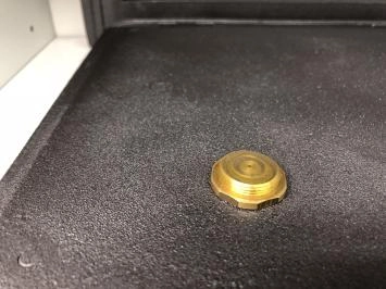Porte de four pour cuisinière ou four, en fonte et temp.
